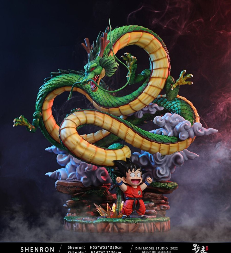 Anime Resins DIM Studio | >Pre Order< Dim Studio - Shenron & Goku