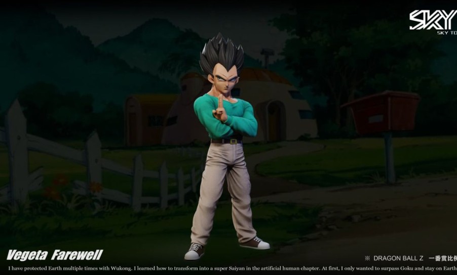Anime Resins Sky Top Studio | >Pre Order< Sky Top Studio - Vegeta Farewell