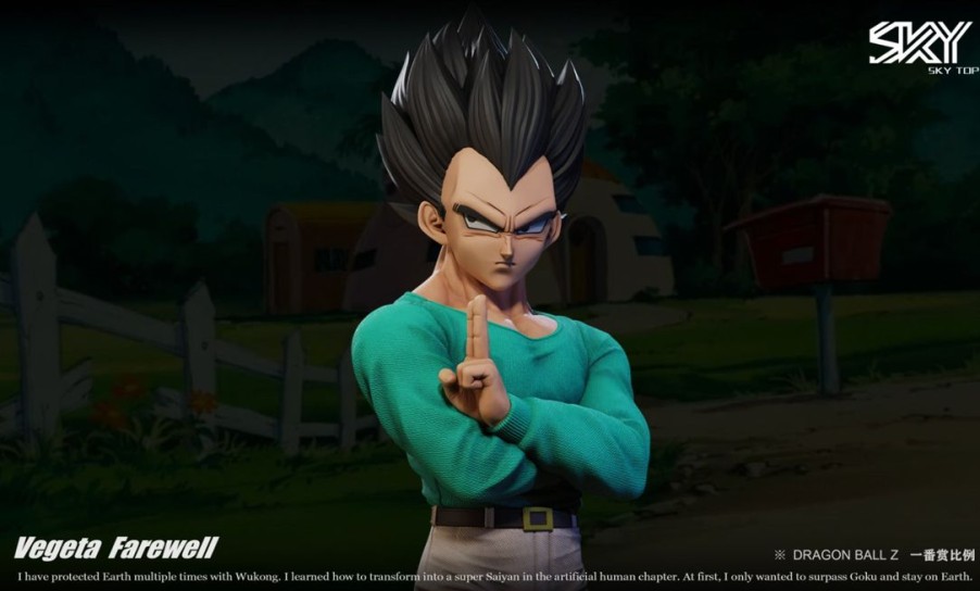 Anime Resins Sky Top Studio | >Pre Order< Sky Top Studio - Vegeta Farewell