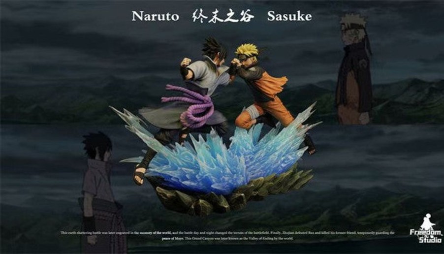 Anime Resins Freedom Studio | >Pre Order< Freedom Studio - Naruto Vs Sasuke