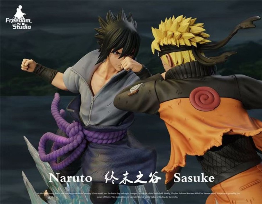 Anime Resins Freedom Studio | >Pre Order< Freedom Studio - Naruto Vs Sasuke
