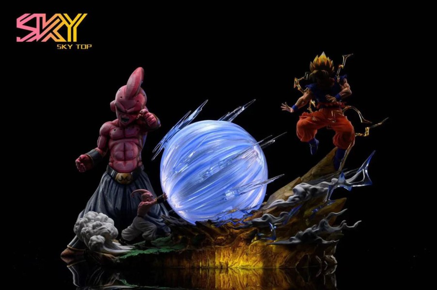 Anime Resins Sky Top Studio | >Pre Order< Sky Top Studio - Majin Buu Vs Goku