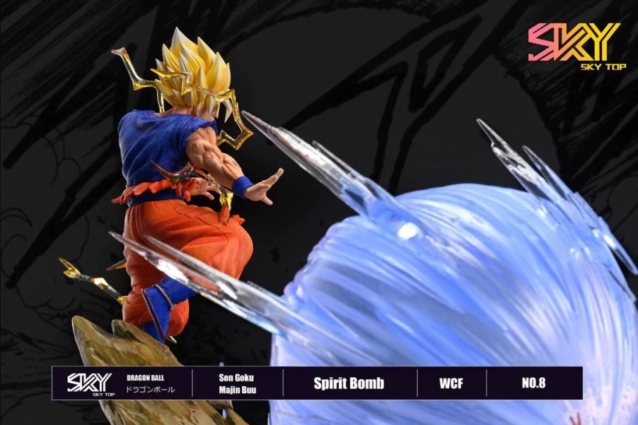 Anime Resins Sky Top Studio | >Pre Order< Sky Top Studio - Majin Buu Vs Goku