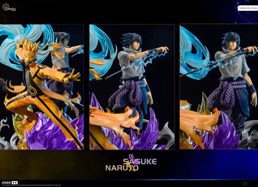 Anime Resins Third Eye Studio | >Pre Order< Third Eye Studio - Naruto & Sasuke