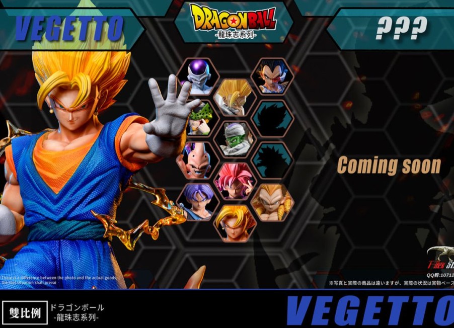 Anime Resins TRex Studio | >Pre Order< T-Rex Studio - Vegetto
