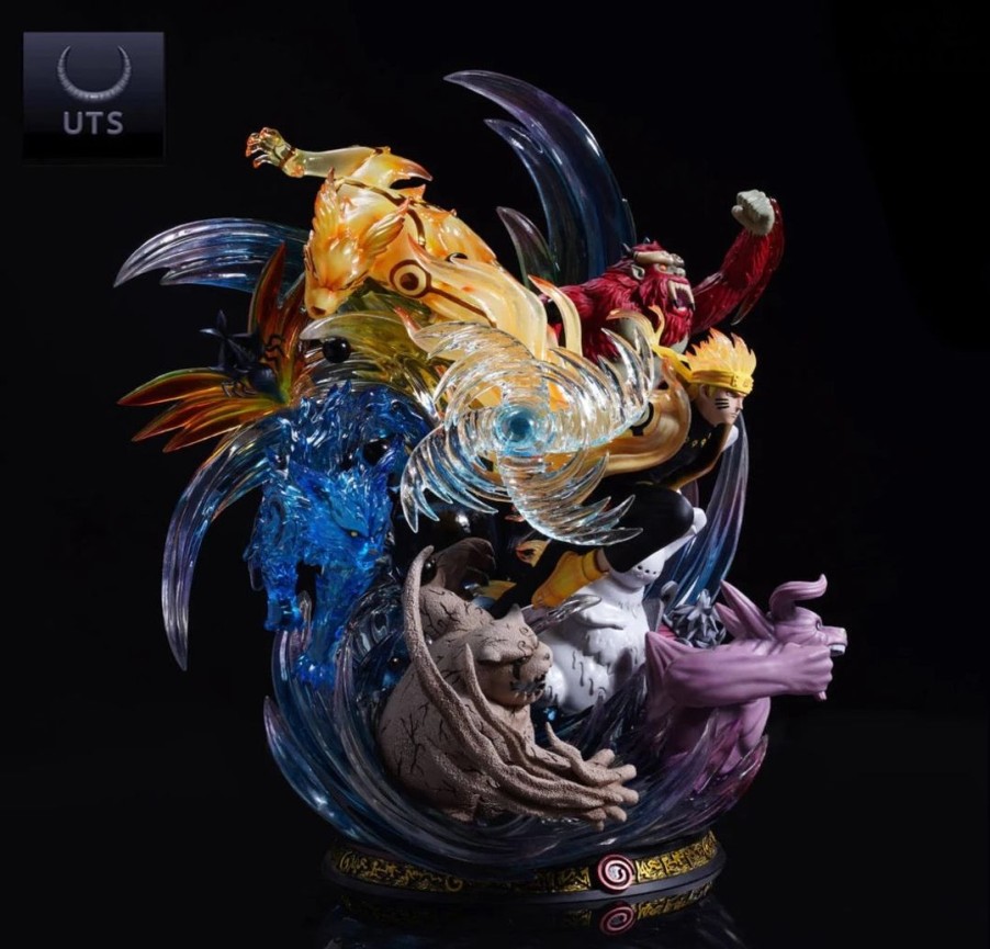Anime Resins UTS Studio | >Pre Order< Uts Studio - Naruto & The Nine Tailed Beast'S