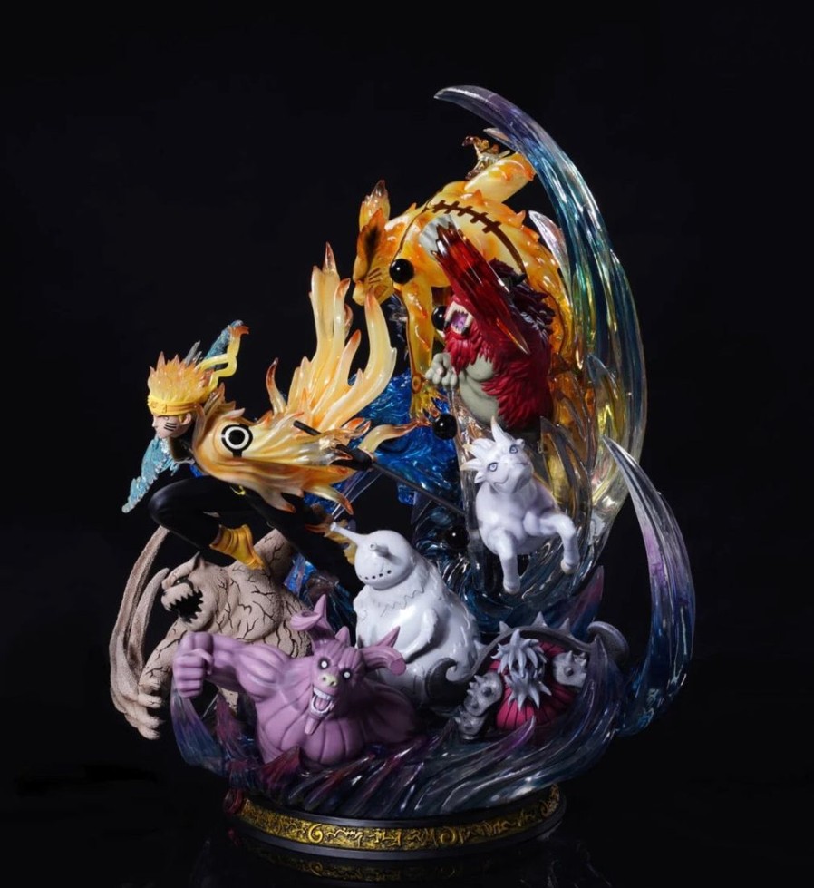 Anime Resins UTS Studio | >Pre Order< Uts Studio - Naruto & The Nine Tailed Beast'S