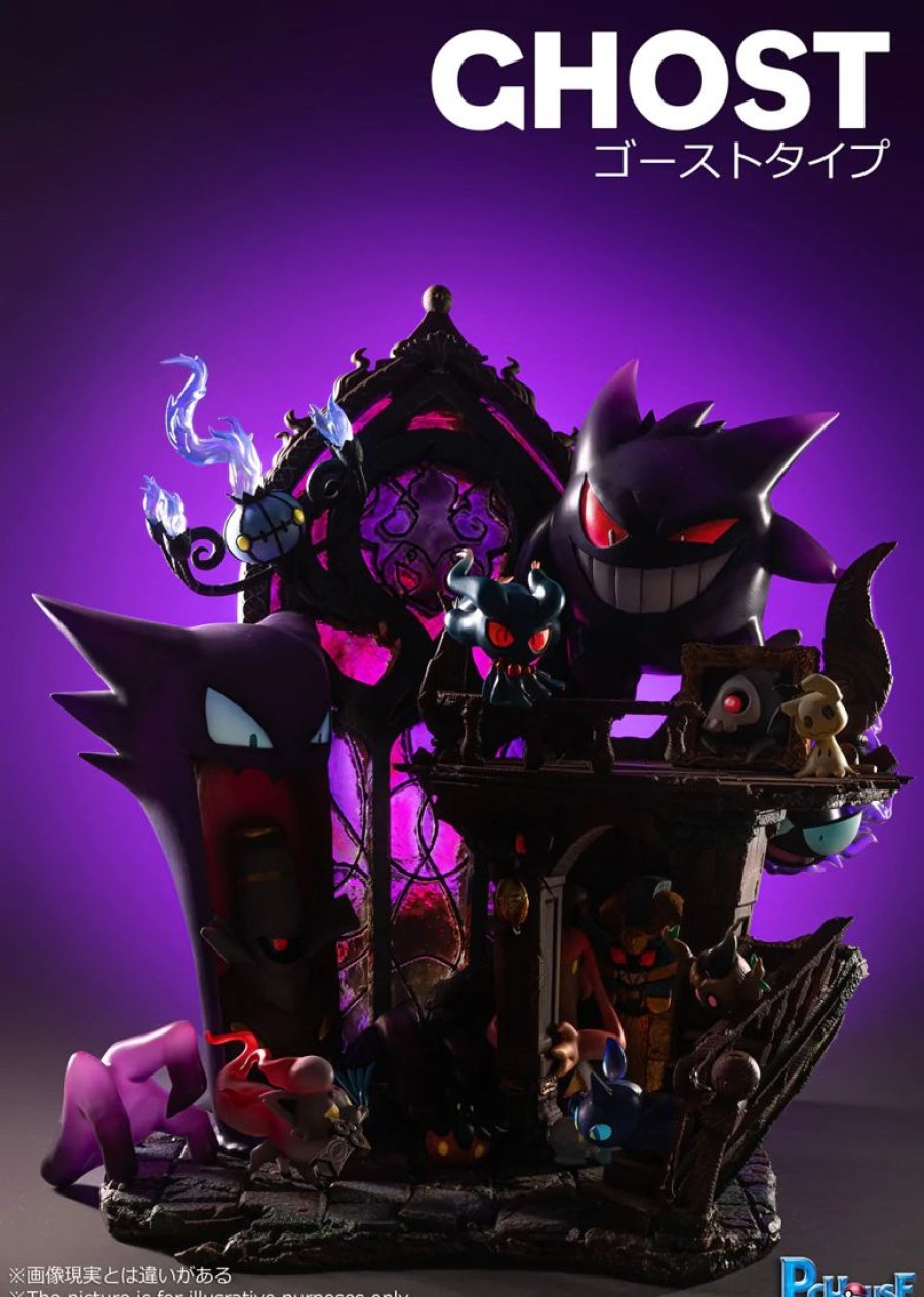 Anime Resins PCHouse Studio | >Pre Order< Pchouse Studio - Pokemon Ghost Team