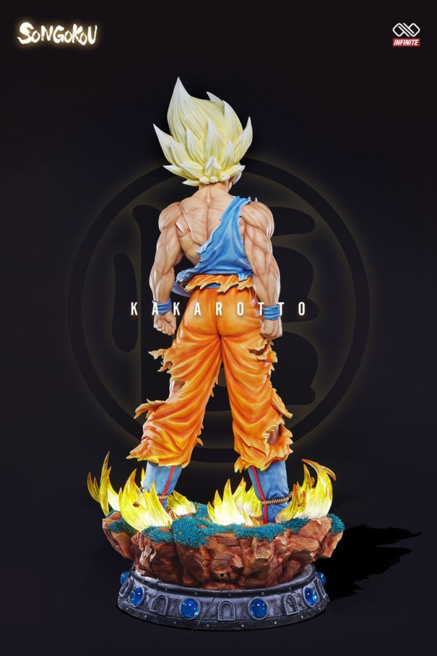 Anime Resins Infinite Studio | >Pre Order< Infinite Studio - Goku Lifesize Statue + Bust