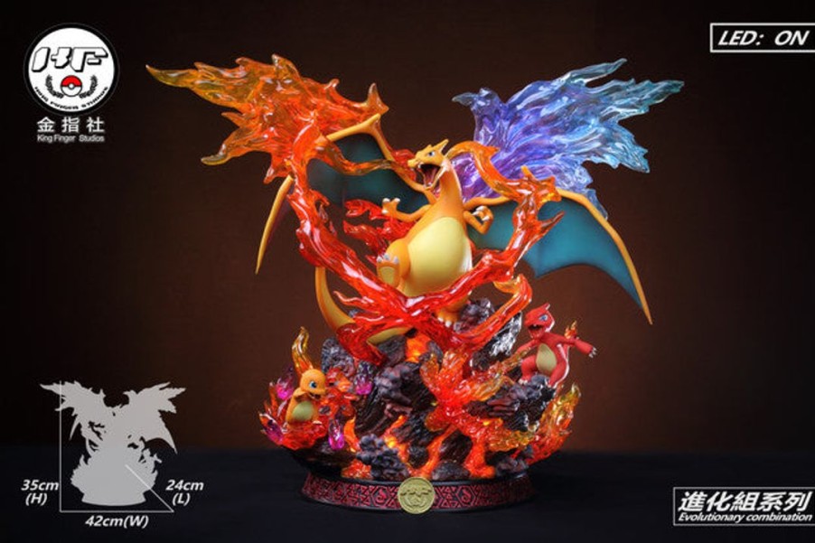 Anime Resins King Finger Studio | >Pre Order< King Finger Studio - Charizard Evolution
