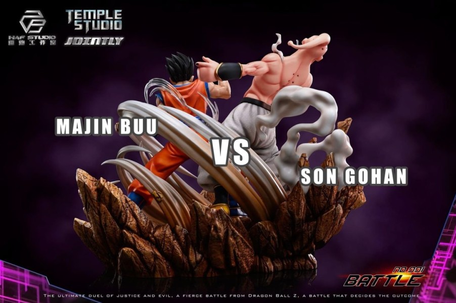 Anime Resins Temple Studio | >Pre Order< Temple Studio - Son Gohan Vs Majin Buu