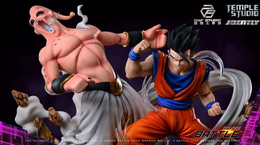 Anime Resins Temple Studio | >Pre Order< Temple Studio - Son Gohan Vs Majin Buu