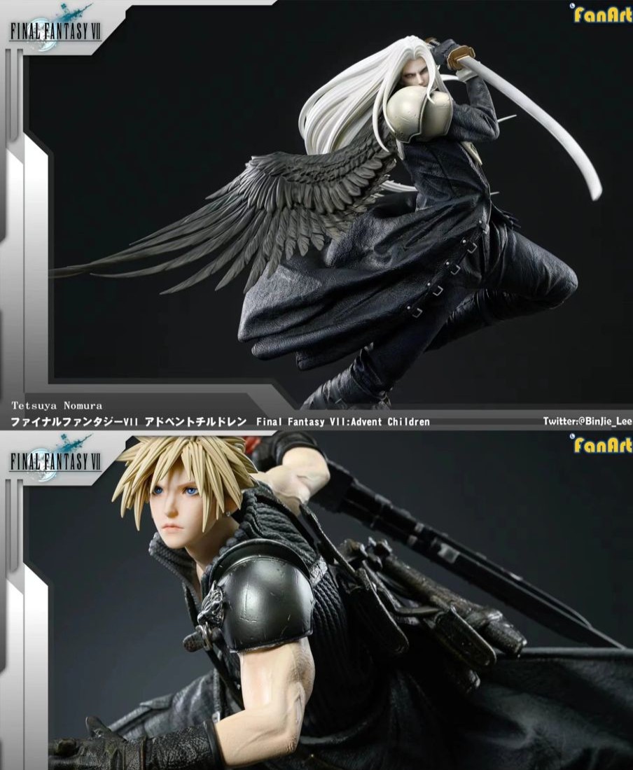 None Anime Resins Fan Art Studio | >Pre Order< Fan Art Studio - Cloud & Sephiroth