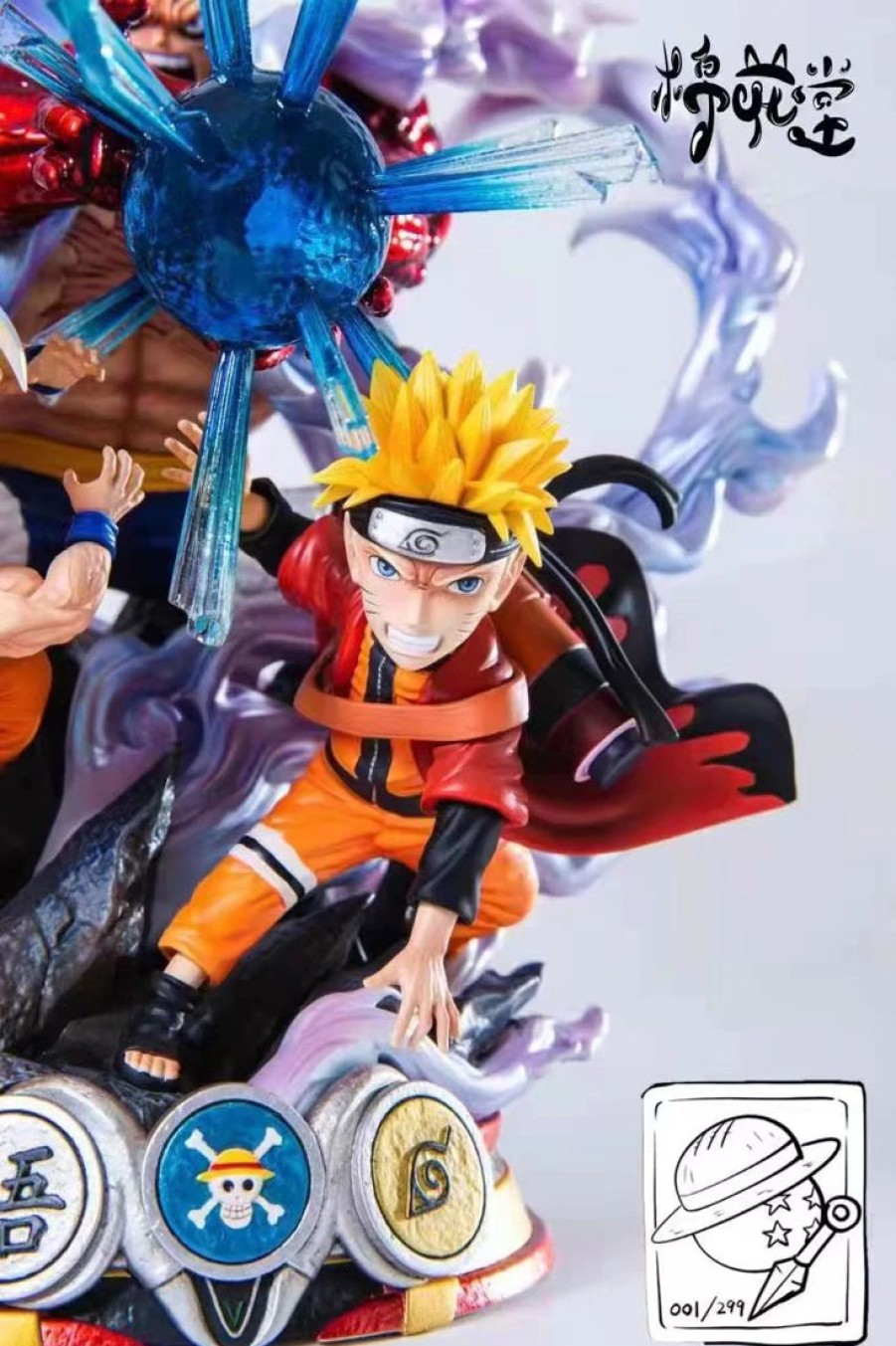 Anime Resins Mianhuantang Studio | >Pre Order< Mianhuatang Studio - Luffy X Goku X Naruto
