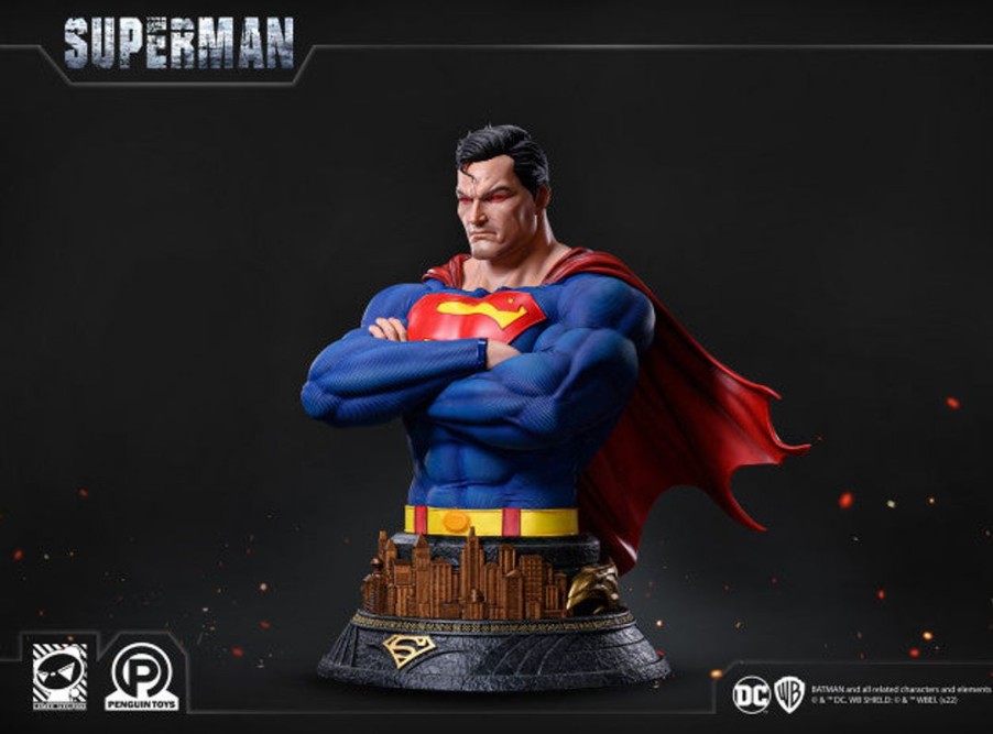 None Anime Resins Limit Studio | >Pre Order< Limit Studio X Penguin Toys - Superman Bust