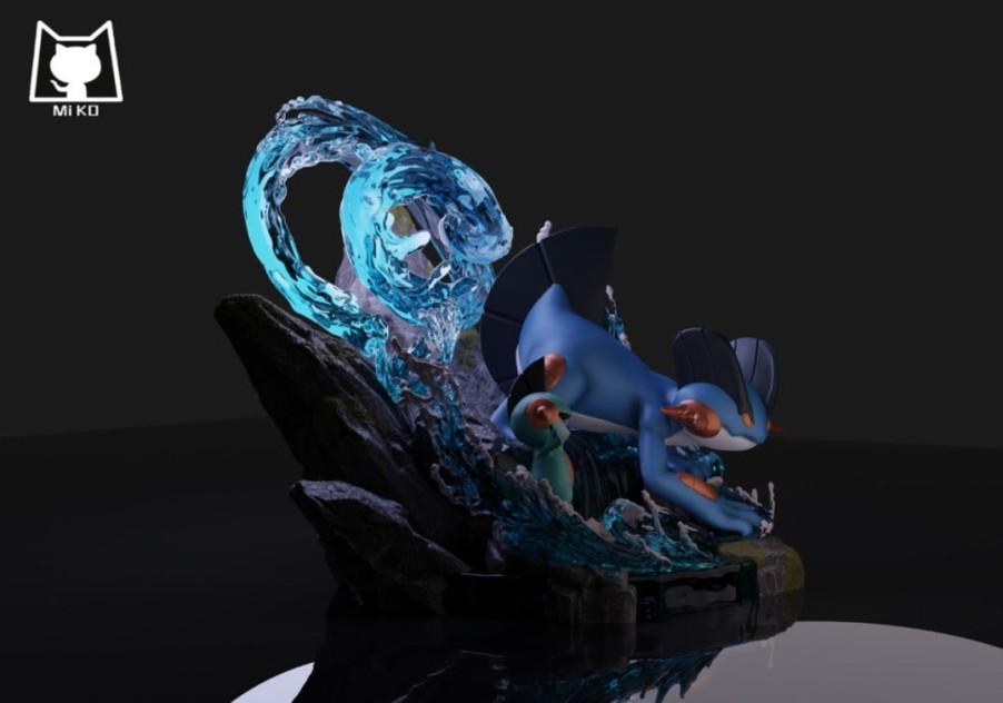 Anime Resins Miko Studio | >Pre Order< Miko Studio - Swampert Evolution