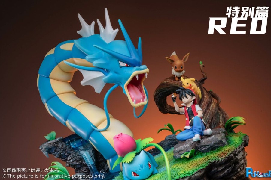 Anime Resins PCHouse Studio | >Pre Order< Pchouse Studio - Red & Pokemon