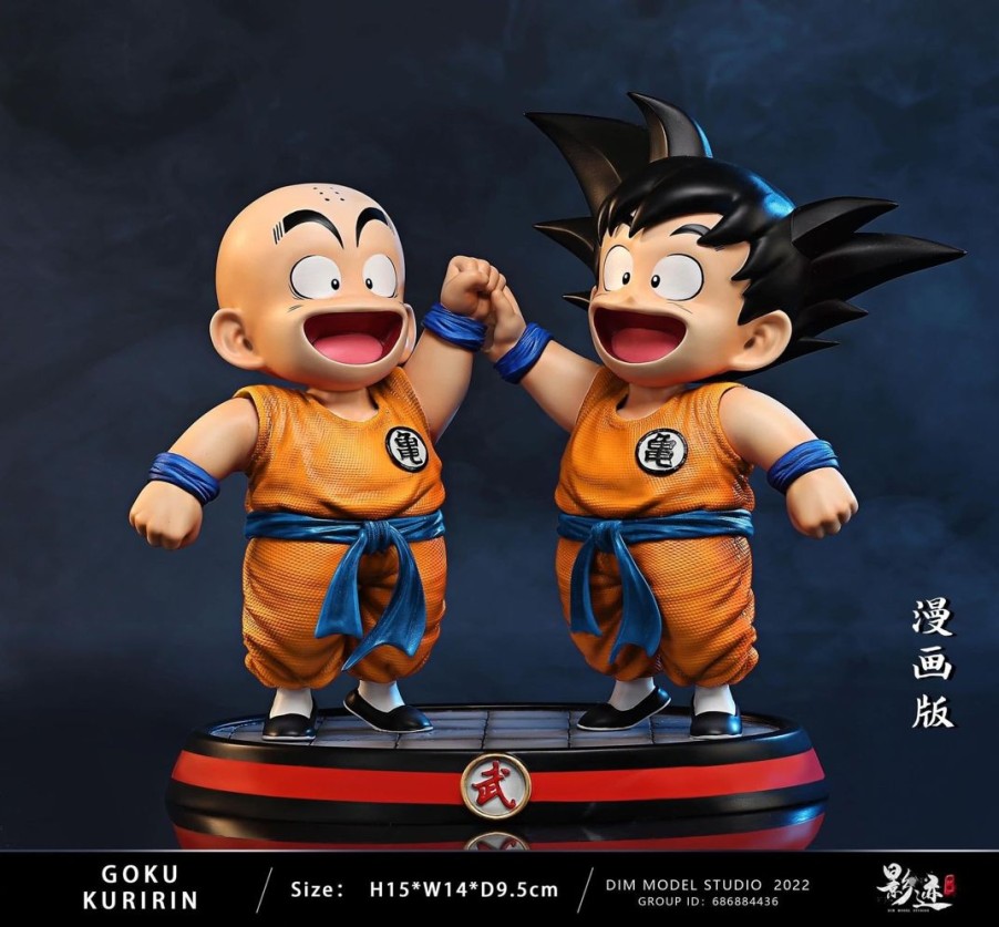 Anime Resins DIM Studio | >Pre Order< Dim Model Studio - Goku & Krillin