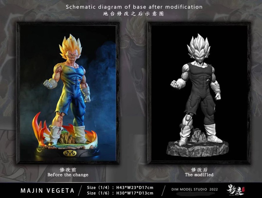 Anime Resins DIM Studio | >Pre Order< Dim Studio - Majin Vegeta