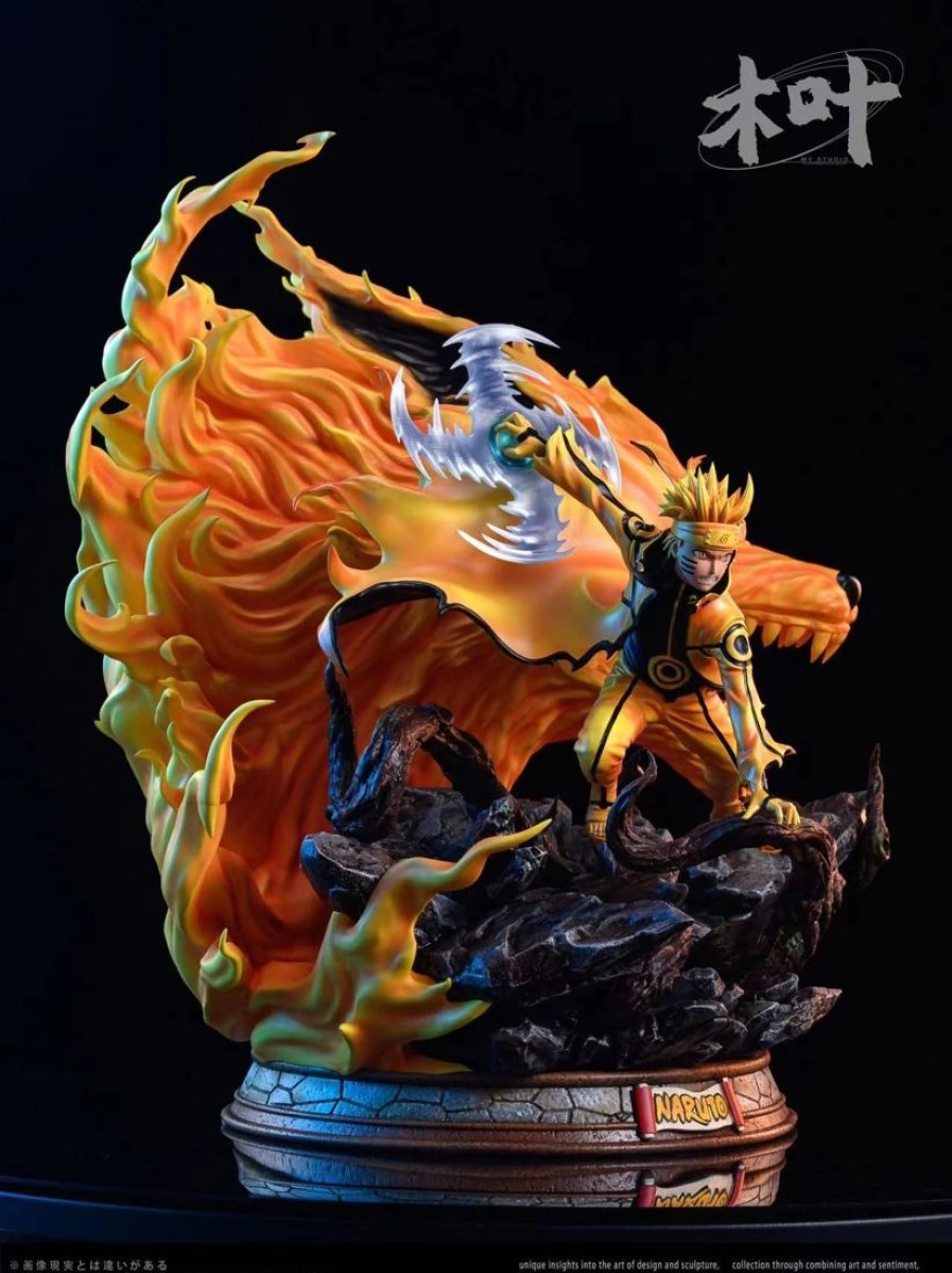 Anime Resins MY Studio | >Pre Order< My Studio - Kurama & Uzumaki Naruto