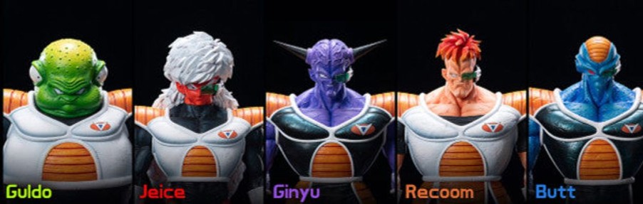 Anime Resins LX Studio | >Pre Order< Lx X Wolf Studio - Ginyu Force