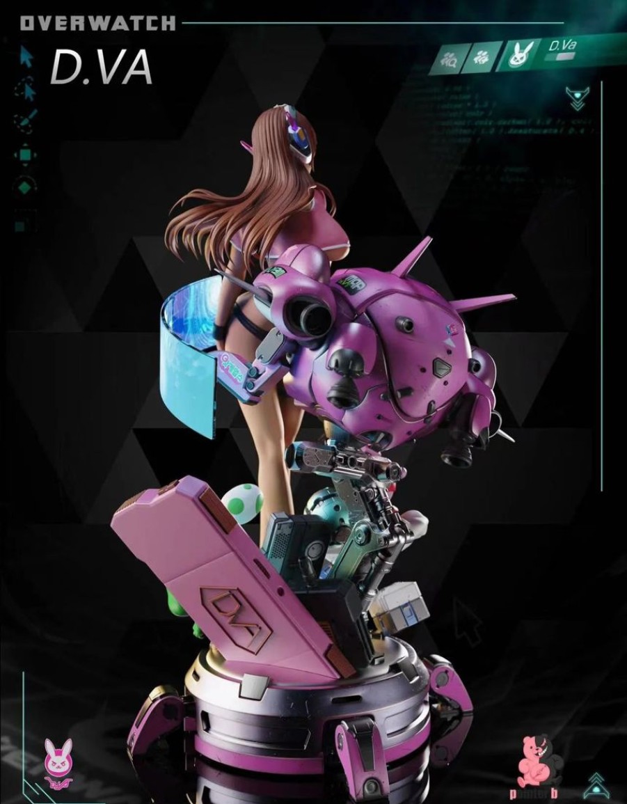 None Anime Resins Pointer Bear Studio | >Pre Order< Pointer Bear Studio - D.Va E-Girl (Overwatch)