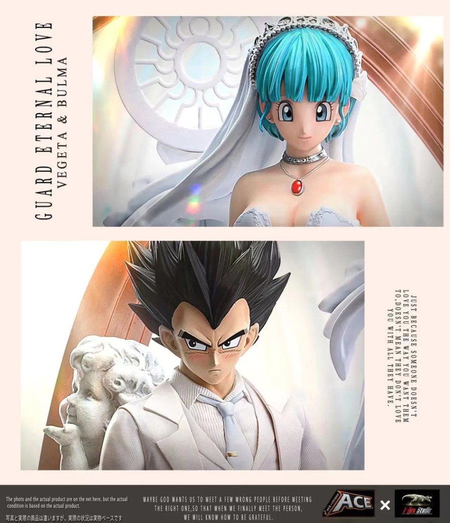 Anime Resins T-Rex Studio | >Pre Order< T-Rex X Ace Studio - Vegeta & Bulma Wedding