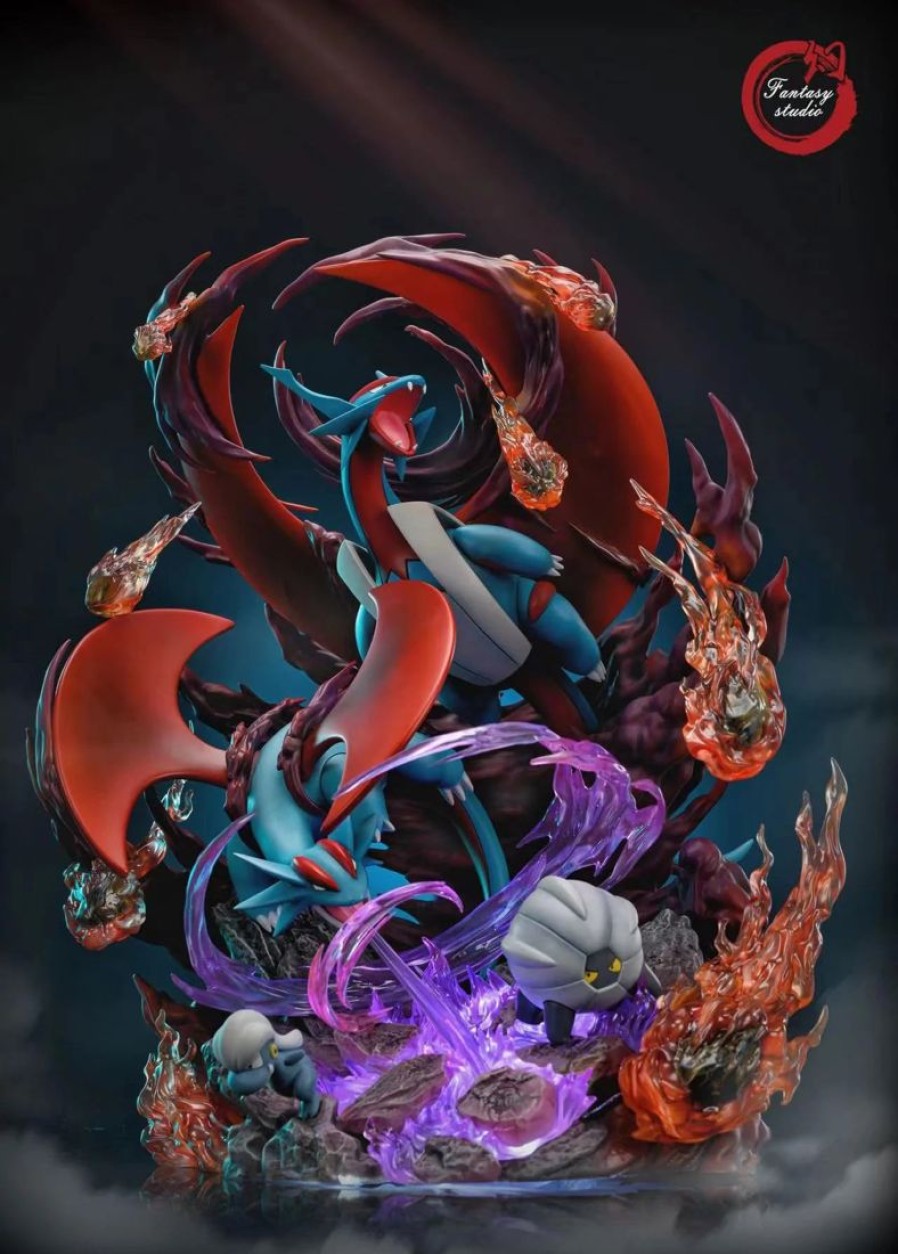 Anime Resins Fantasy Studio | >Pre Order< Fantasy Studio - Salamence Evolution Chain