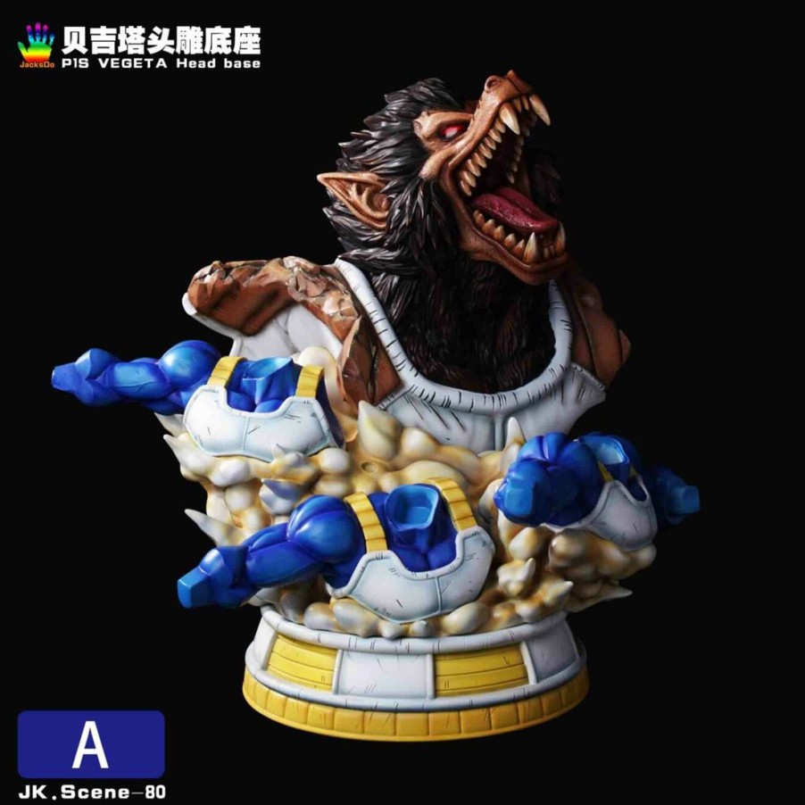 Anime Resins JacksDo Studio | >Pre Order< Jack'S Do Studio - Prime 1 Vegeta Head Base