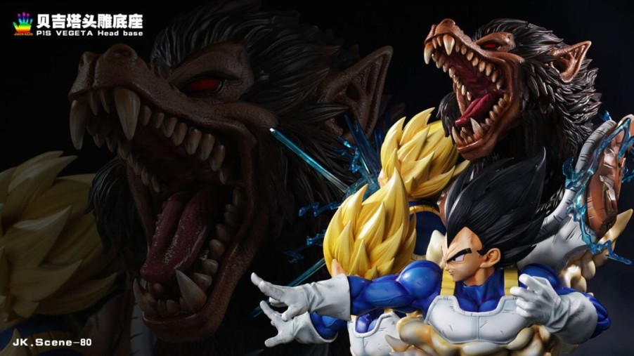 Anime Resins JacksDo Studio | >Pre Order< Jack'S Do Studio - Prime 1 Vegeta Head Base