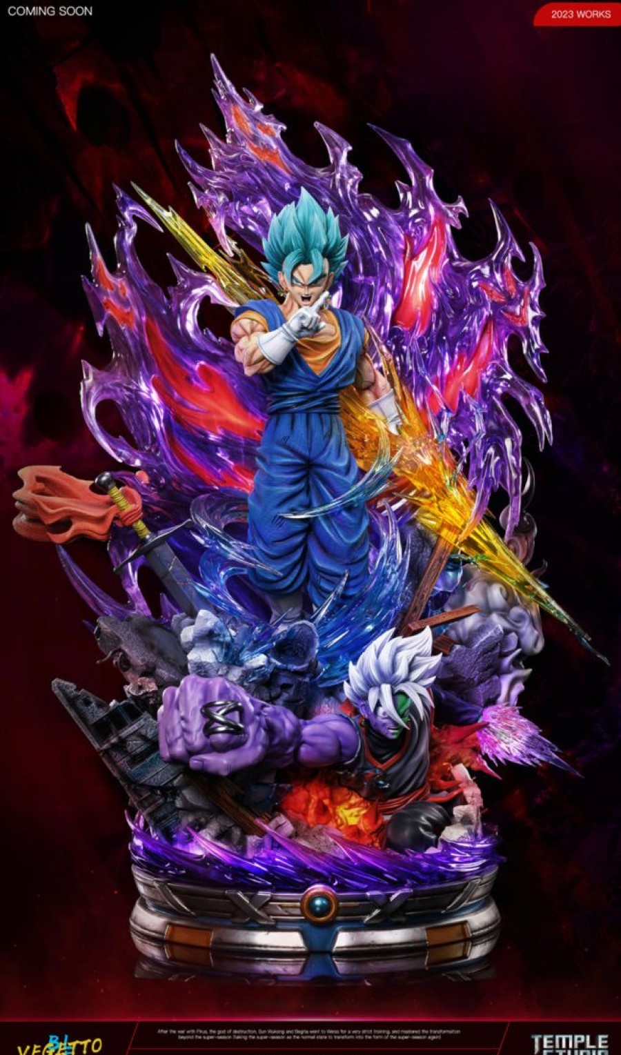 Anime Resins Temple Studio | >Pre Order< Temple Studio - Vegetto