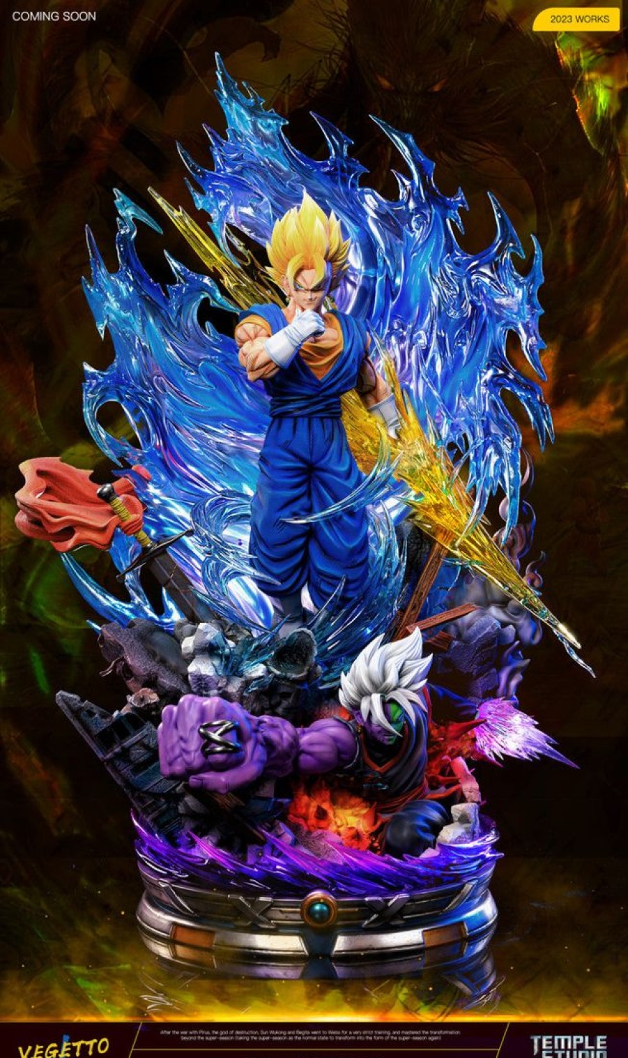 Anime Resins Temple Studio | >Pre Order< Temple Studio - Vegetto