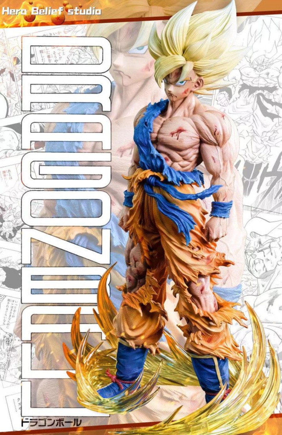 Anime Resins Hero Belief Studio | >Pre Order< Hero Belief Studio - Goku