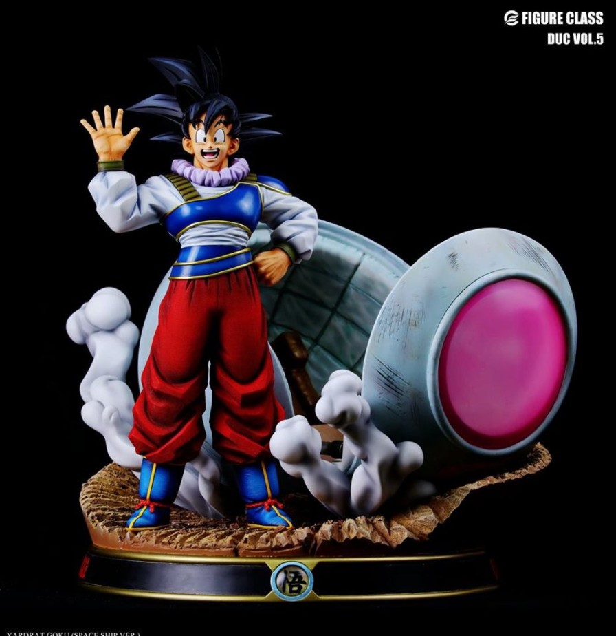 Anime Resins Figure Class | >In Stock< Figure Class Studio - Yadrat Goku (Space Ship Version)