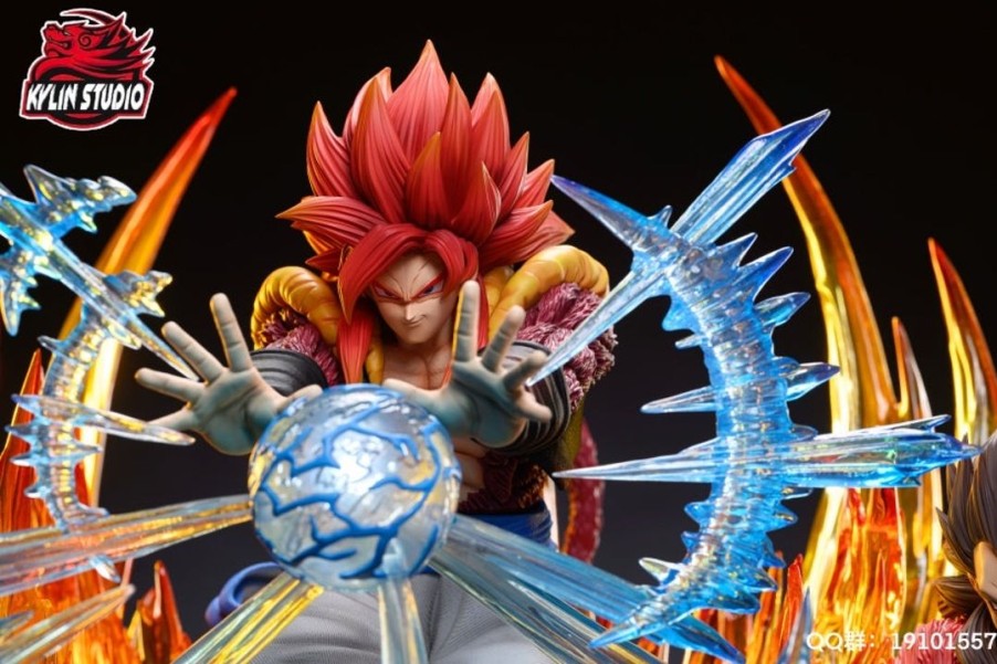 Anime Resins Kylin Studio | >Pre Order< Kylin Studio - Gogeta Ssj4