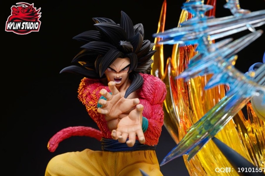 Anime Resins Kylin Studio | >Pre Order< Kylin Studio - Gogeta Ssj4