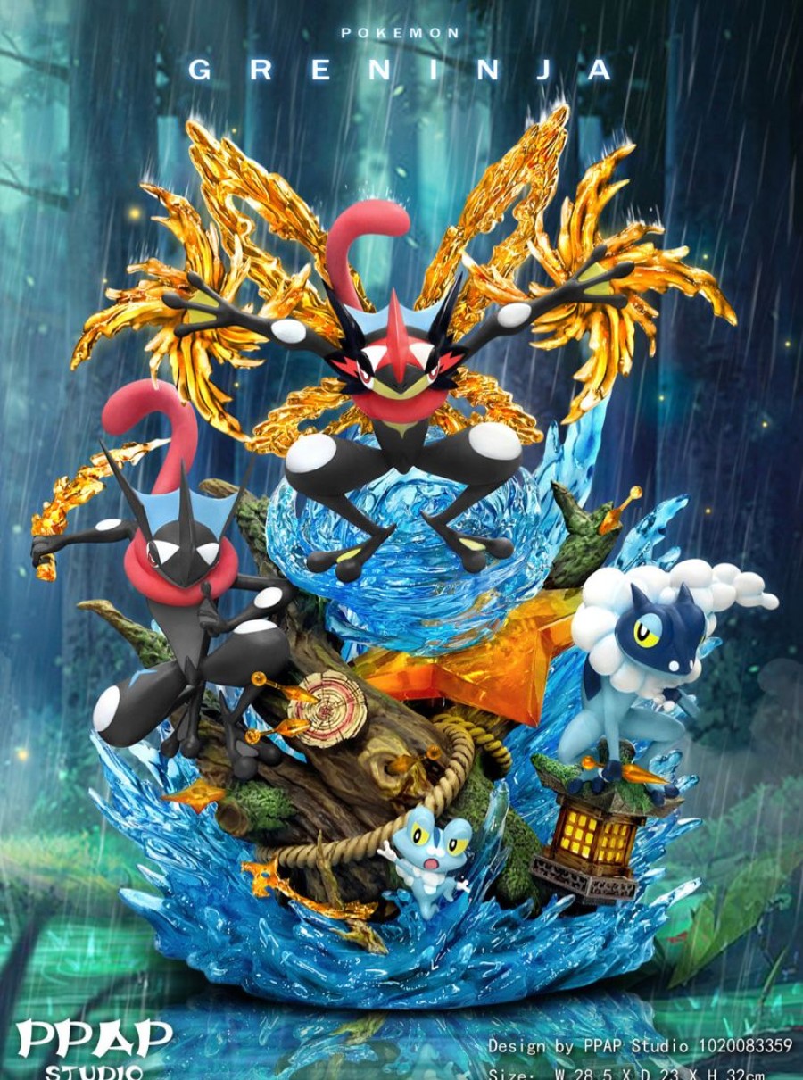 Anime Resins PPAP Studio | >Pre Order< Ppap Studio - Greninja Evolution Chain
