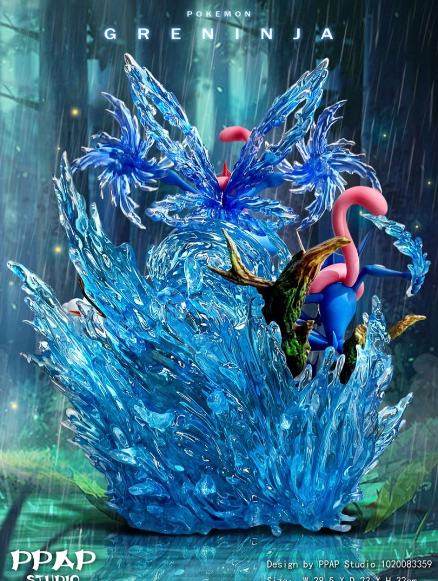 Anime Resins PPAP Studio | >Pre Order< Ppap Studio - Greninja Evolution Chain