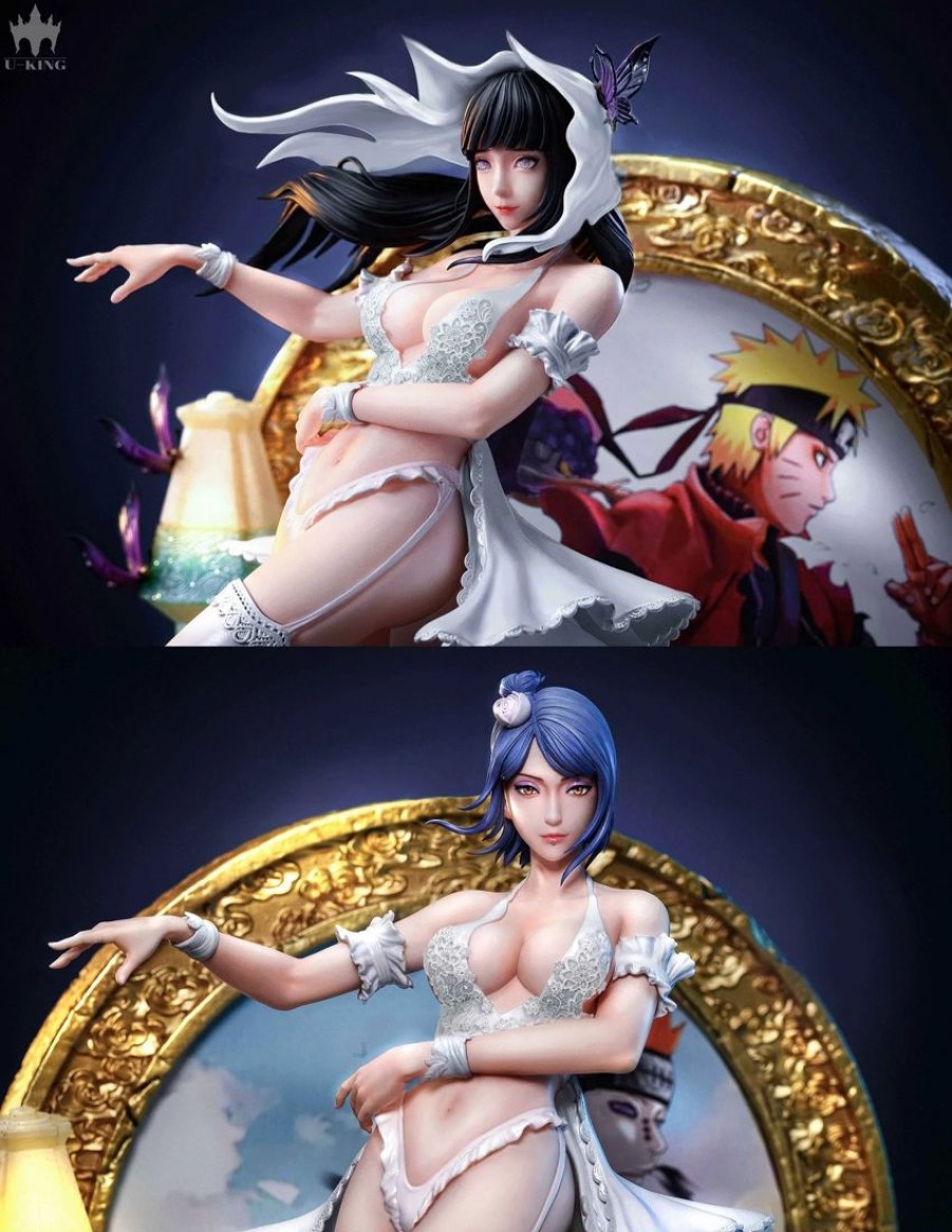 Anime Resins U-King Studio | >Pre Order< U-King Studio - Hinata Hyuga & Konan
