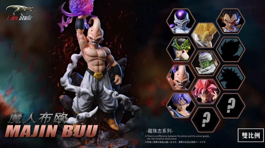Anime Resins TRex Studio | >Pre Order< T-Rex Studio - Majin Buu