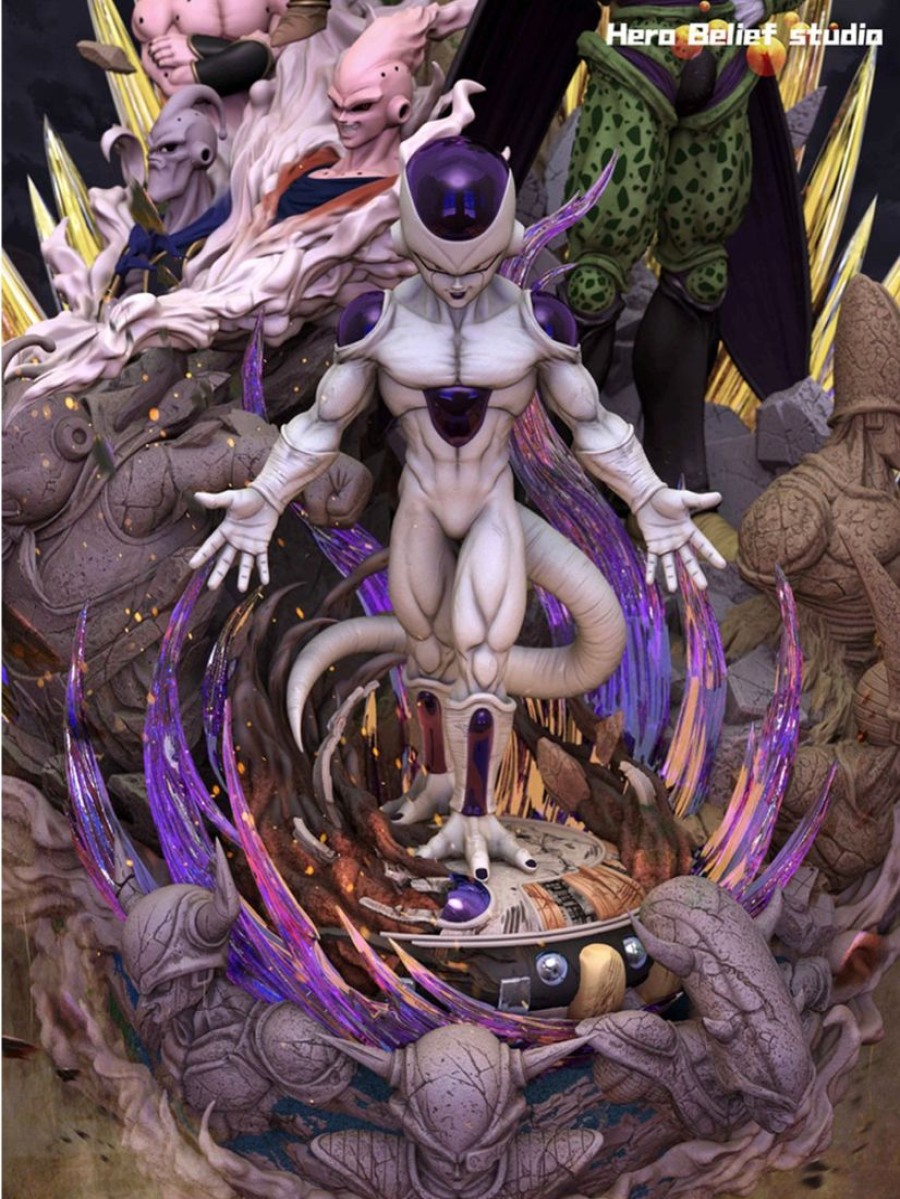 Anime Resins Hero Belief Studio | >Pre Order< Hero Belief Studio - Frieza, Cell & Buu