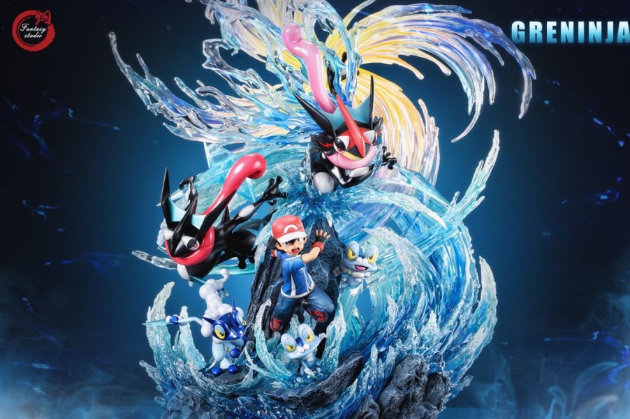 Anime Resins Fantasy Studio | >Pre Order< Fantasy Studio - Ash & Greninja