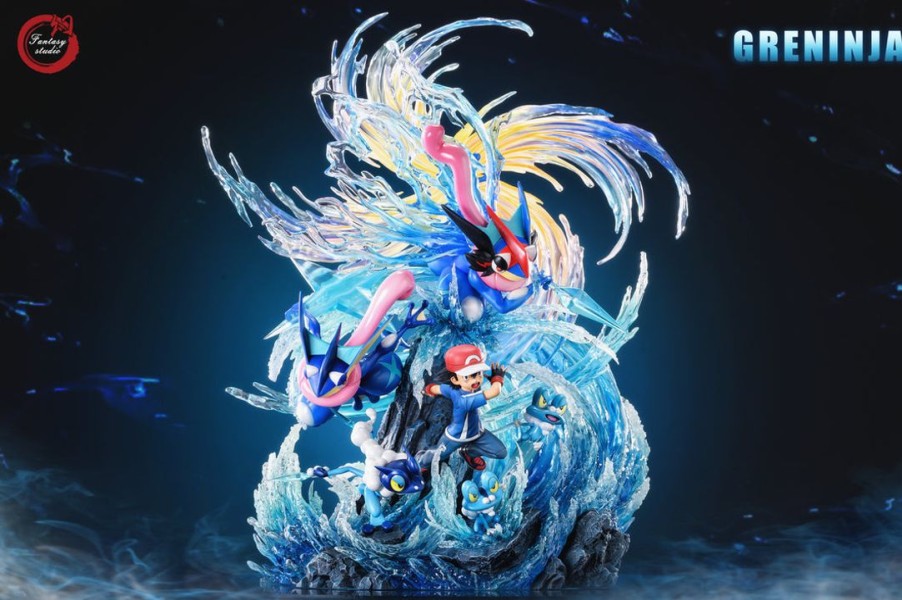 Anime Resins Fantasy Studio | >Pre Order< Fantasy Studio - Ash & Greninja