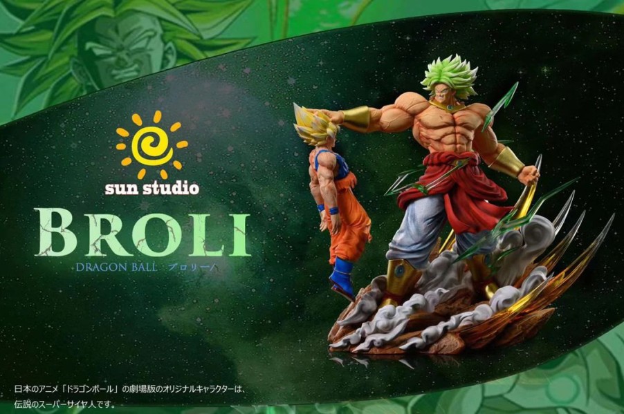 Anime Resins Sun Studio | >Pre Order< Sun Studio - Broly Vs Goku