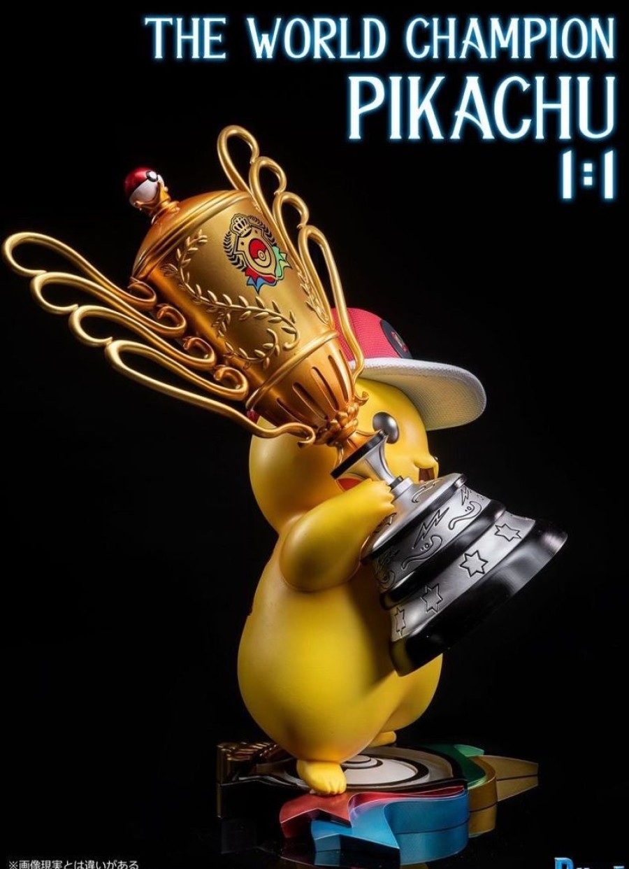 Anime Resins PCHouse Studio | >Pre Order< Pchouse Studio - Pikachu World Champion