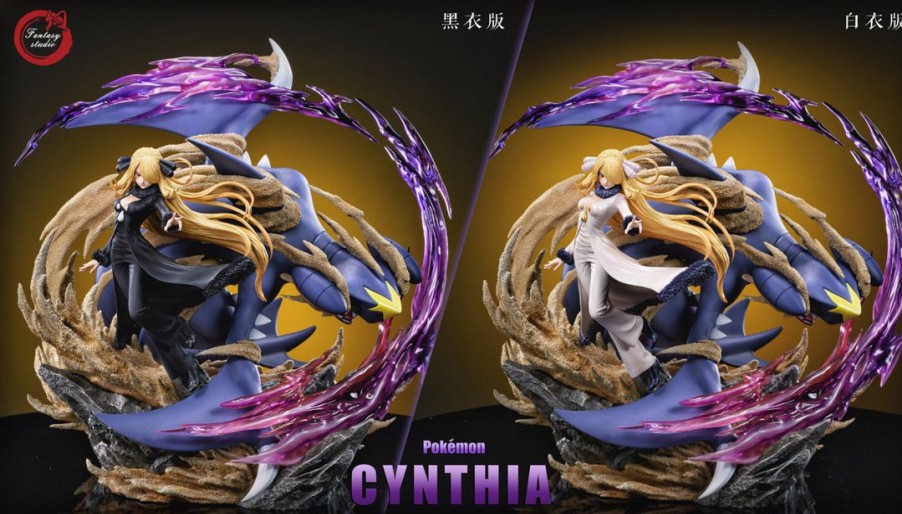 Anime Resins Fantasy Studio | >Pre Order< Fantasy Studio - Cynthia & Garchomp