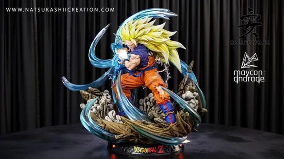 Anime Resins Last Sleep Studio | >In Stock< Kdc Studio - Son Goku Ssj3