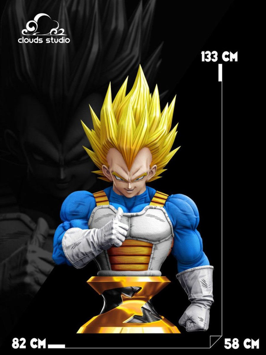 Anime Resins Clouds Studio | >Pre Order< Clouds Studio - Lifesize Vegeta