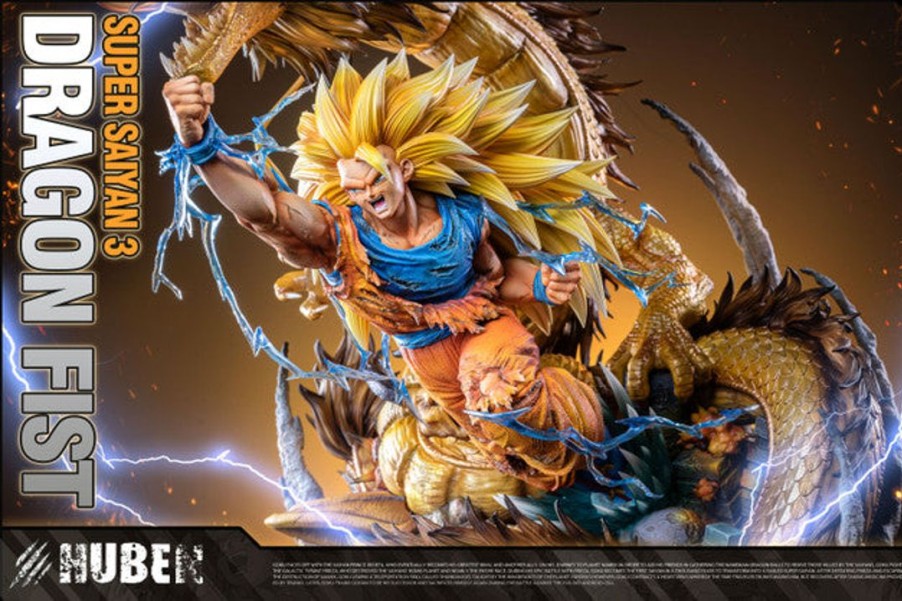 Anime Resins Huben Studio | >Pre Order< Huben Studio - Goku Ssj3 Dragon Fist