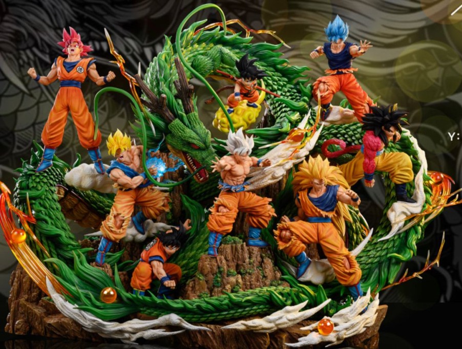Anime Resins Kylin Studio | >Pre Order< Kylin Studio - Life Of Goku Anniversary